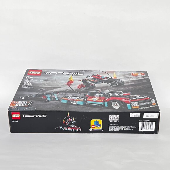 Lego Brand New Technic Stunt Show Truck & Bike 42106 - Picture 9 of 10